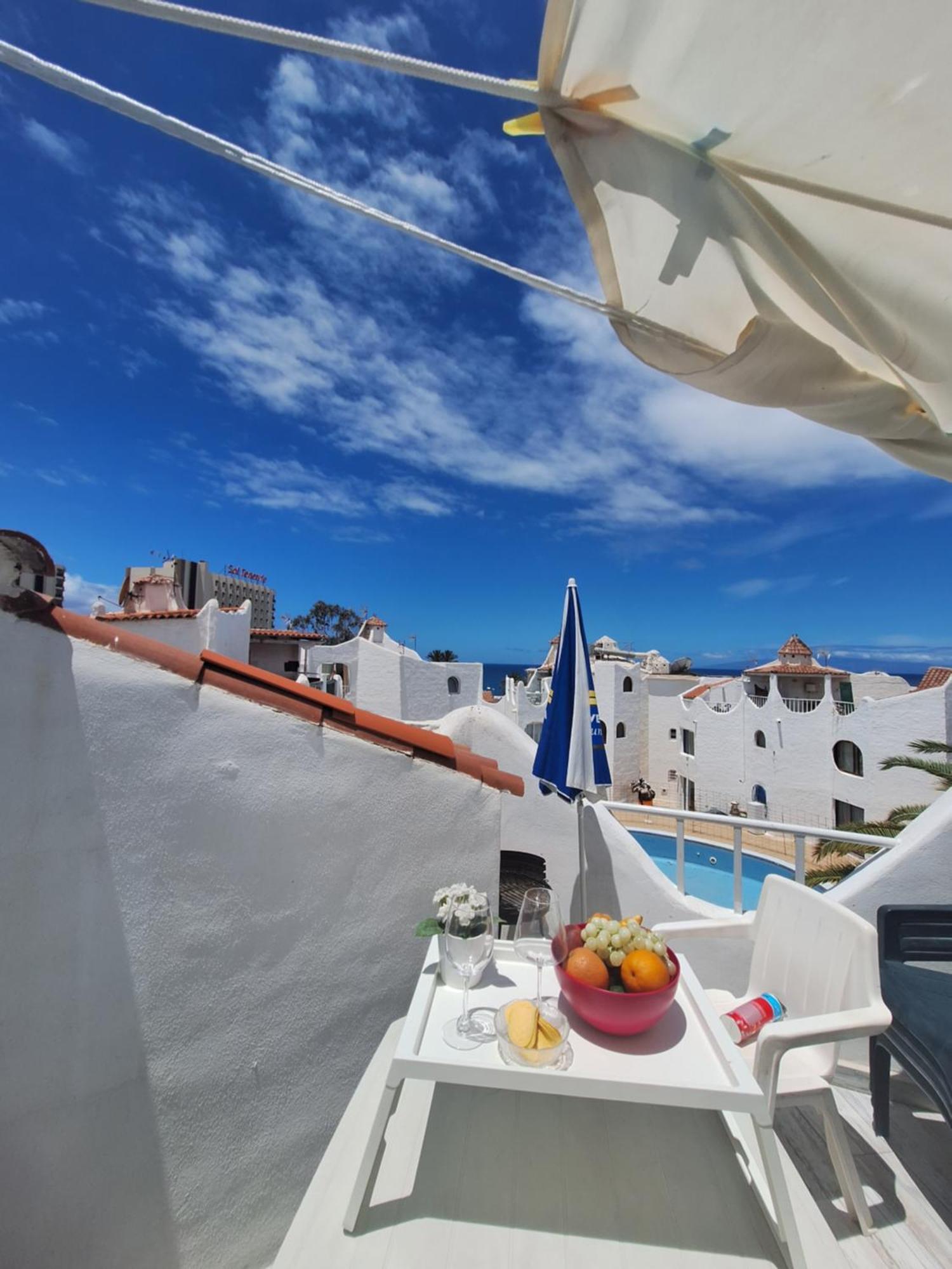 Wonderful White Appartament In Las Tortugas Playa de las Americas  Exteriör bild