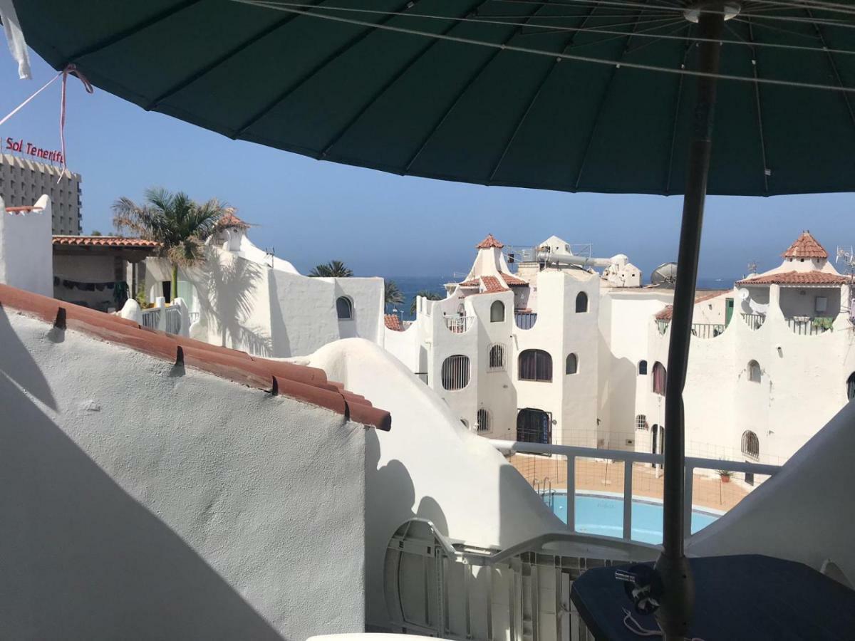 Wonderful White Appartament In Las Tortugas Playa de las Americas  Exteriör bild