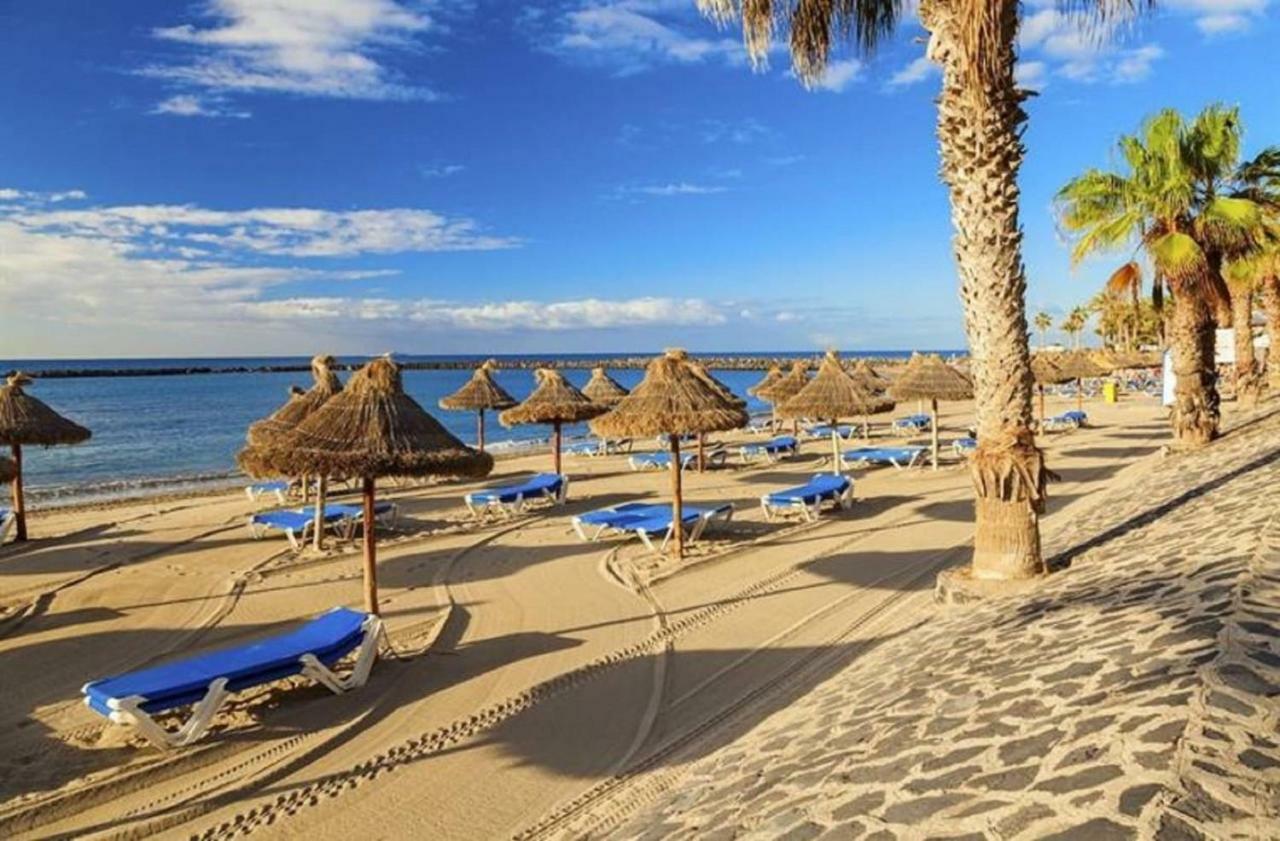 Wonderful White Appartament In Las Tortugas Playa de las Americas  Exteriör bild